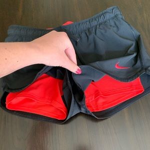 Nike Dri-Fit 2-in-1 Running & Compression Shorts